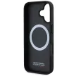 BMW iPhone 16 M Perforated Tricolor Line MagSafe (BMHMP16S23PUPDG) MagSafe hátlap, tok, szürke