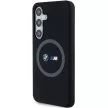 BMW M Silicone Printed Ring MagSafe hátlap, tok Samsung Galaxy S24, fekete
