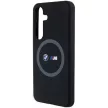 BMW M Silicone Printed Ring MagSafe hátlap, tok Samsung Galaxy S24, fekete