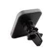BMW Magsafe Wireless Car Charger (BMMWCCMPGPK), Magsafe kompatibilis vezeték nélküli autós telefontöltő- és tartó, szellőzőrácsra, műszerfalra, szélvédőre, mágneses, 15W, fekete-szürke