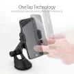 Spigen TS35 Car Mount univerzális autós telefon tartó, 4 "-5.8", műszerfalra, szélvédőre, fekete