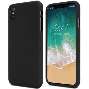 Mercury Soft Jelly case iPhone 16 tok, fekete