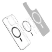 Spigen Ultra Hybrid Mag Magsafe case iPhone 16 Pro Max MagSafe hátlap, tok, carbon fiber mintás, átlátszó