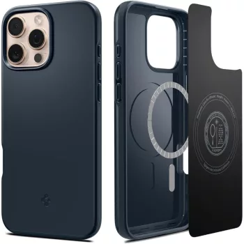   Spigen Thin Fit Mag Magsafe iPhone 16 Pro 6,3" acélkék