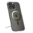 Spigen Ultra Hybrid Mag Magsafe case iPhone 16 Pro MagSafe hátlap, tok, arany-átlátszó
