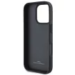 BMW case iPhone 16 Pro Max 6,9" BMHCP16XSLLBK Hardcase Leather Hot Stamp tok, fekete
