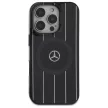 Mercedes case iPhone 16 Pro 6,3" MEHMP16L23HRSK Hardcase MB Double Layer Crossed Lines MagSafe tok, fekete