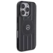 Mercedes case iPhone 16 Pro 6,3" MEHMP16L23HRSK Hardcase MB Double Layer Crossed Lines MagSafe tok, fekete