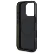 Mercedes case iPhone 16 Pro 6,3" MEHMP16L23HRSK Hardcase MB Double Layer Crossed Lines MagSafe tok, fekete