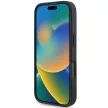 Mercedes MEHMP16L23RBGVR iPhone 16 Pro, 6.3" tok, piros hardcase MB Wood Imitation Leather MagSafe