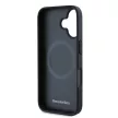 Mercedes case iPhone 16 Plus 6,7" MEHMP16M23RCMK Hardcase Smooth Leather MagSafe tok, fekete