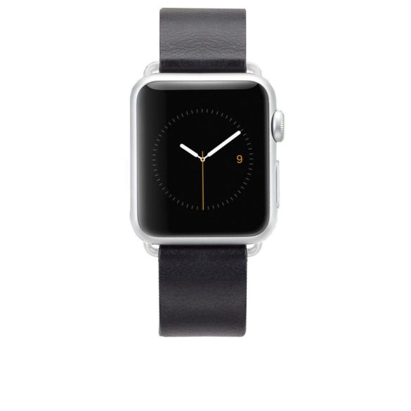 Case-Mate Apple Watch Strap Signature 42mm óraszíj, fekete