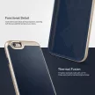 Caseology iPhone 6 Plus/6S Plus Envoy Series bőr hátlap, tok, sötétkék
