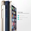 Caseology iPhone 6 Plus/6S Plus Envoy Series bőr hátlap, tok, sötétkék