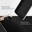 Caseology Samsung Galaxy Note 5 Envoy Series Carbon hátlap, tok, arany-fekete