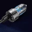 Baseus CRDYQ-01 Car Charger Splitter 2xUSB-A 3.1A 17W univerzális autós töltő és elosztó, 80W, fekete
