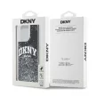 DKNY iPhone 14 Pro Max Liquid Glitter Arch Logo DKHCP14XLBNAEK hátlap, tok, fekete
