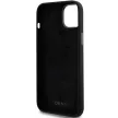 DKNY iPhone 15 Plus DKHCP15MSMCBSK hátlap, tok Silicone W/Stack Metal Logo, fekete