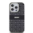 DKNY iPhone 15 DKHCP15SHDLCEK hátlap, tok PC TPU Checkered Pattern, fekete