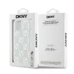DKNY DKHCP15SLCPEPT iPhone 15 6.1" biały /, fehér hátlap, tok, Liquid Glitter MultiLogo