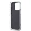 DKNY iPhone 15 Pro Max DKHCP15XHDLCEK hátlap, tok PC TPU Checkered Pattern, fekete