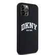DKNY case for IPHONE 12/12 Pro Magsafe hátlap, tok DKHMP12MSNYACH W/White Arch Logo, fekete
