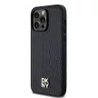 DKNY case for IPHONE 14 Pro Max Magsafe hátlap, tok DKHMP14XPSHRPSK Repeat Pattern W/Stack Logo, fekete