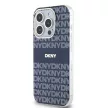 DKNY DKHMP15LHRHSEB iPhone 15 Pro 6.1" hátlap, tok IML Mono & Stripe MagSafe, kék