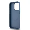 DKNY iPhone 15 Pro MagSafe DKHMP15LPSHRPSB hátlap, tok MagSafe Pu Repeat Pattern W/Stack Logo, kék