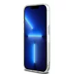 DKNY iPhone 15 Pro Max compatible with MagSafe DKHMP15XHRHSEK hátlap, tok MagSafe PC TPU Repeat Texture Pattern W/ Stripe, fekete