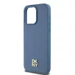 DKNY iPhone 15 Pro Max compatible with MagSafe DKHMP15XPSHRPSB hátlap, tok MagSafe Pu Repeat Pattern W/Stack Logo, kék