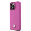 DKNY iPhone 15 Pro Max MagSafe DKHMP15XPSHRPSP hátlap, tok MagSafe Pu Repeat Pattern W/Stack Logo, rózsaszín