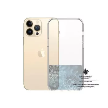   PanzerGlass ClearCase iPhone 13 Pro Max 6,7" antibakteriális katonai mifemalesítésű tok, átlátszó
