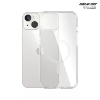   PanzerGlass HardCase iPhone 14/15/13 6,1" MagSafe antibakteriális katonai minőségű átlátszó 0409