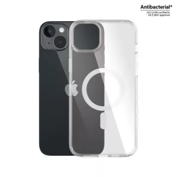   PanzerGlass hátlap, tok HardCase iPhone 14 Plus/15 Plus 6.7" MagSafe antibakteriális katonai minősítésű, átlátszó