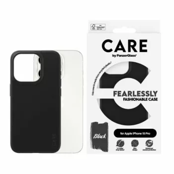   CARE by PanzerGlass Fearlessly Fashionable tok iPhone 15 Pro 6,1", fekete