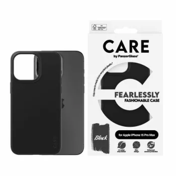  CARE by PanzerGlass Fearlessly Fashionable tok iPhone 15 Pro Max 6,7", fekete