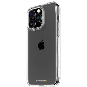   PanzerGlass hátlap, tok HardCase iPhone 15 Pro Max 6.7" D3O katonai minősítésű, átlátszó