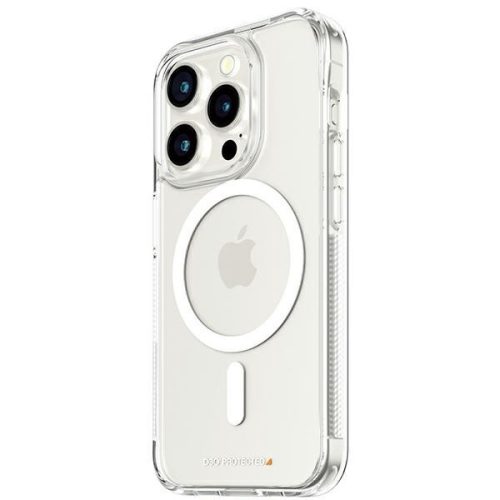 PanzerGlass HardCase iPhone 15 Pro 6.1" D3O MagSafe 3xMilitary Grade, átlátszó