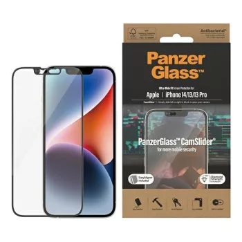   PanzerGlass kijelzővédő üvegfólia Ultra-Wide Fit iPhone 14/13/13 Pro 6.1" CamSlider antibakteriális