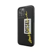 Diesel Moulded Case Embroidery iPhone 12 Pro Max hátlap, tok, fekete-sárga