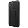 Diesel Grip Case Leather iPhone 12/12 Pro hátlap, tok, fekete