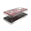 Diesel Snap Case Clear AOP iPhone 12 Pro Max hátlap, tok, piros-szürke