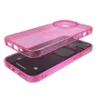 Adidas OR Protective tok iPhone 13 Pro/13 6,1" Glitter tok, átlátszó, rózsaszín