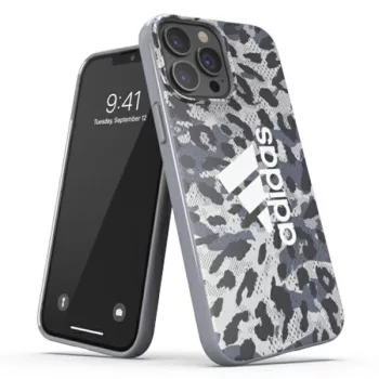   Adidas OR Snap Case tok Leopard iPhone 13/13 Pro 6.1", szürke