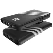 Adidas OR Booklet Case tok PU iPhone 14 Pro, fekete, fehér