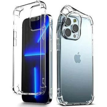   Mercury Bulletproof ütésálló szilikon tok Samsung Galaxy S21 G991, átlátszó