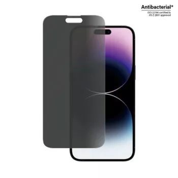   PanzerGlass Classic Fit iPhone 14 Pro Max 6,7" Privacy antibakteriális üvegfólia