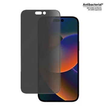   PanzerGlass kijelzővédő üvegfólia Ultra-Wide Fit iPhone 14 Pro Max 6,7" betekintésgátló antibakteriális