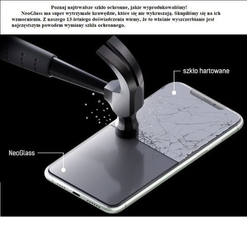 3MK NeoGlass Xiaomi Mi 9 SE, fekete